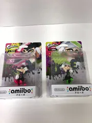 【未開封・未使用品！！】アミーボ　ＷｉｉＵ　スプラトゥーン　シオカラーズ　アオリ・ホタル２体セット