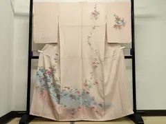 平和屋着物○京加賀友禅 百貫達雄 訪問着 栗林公園 暈し