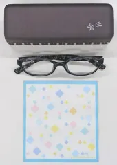 【中古】アクセサリー(非金属) [レンズ度無し] 流星隊モデル メガネ 「あんさんぶるスターズ!×JINS×BANDAI」