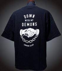 LURKING CLASS ラーキングクラス Tシャツ (DOWN WITH MY DEMONS) by sketchy tank カラー：ブラック 4,840円(内税)
