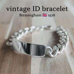 AWW作 1990年 英国製　ホールマーク有り　シルバー　ブレスレット AWW作 1990年 英国製 ホールマーク有り シルバー ブレスレット