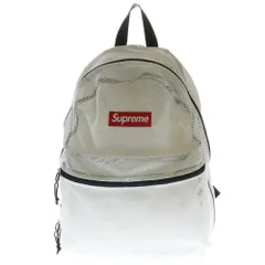 supreme 16ss メッシュバックパック　白 SUPREME (シュプリーム) 16SS Mesh Backpack メッシュ バック