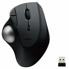 【新品・90営業日以内発送】ELECOM エレコム M-IT11DRBK トラックボール マウス 無線 5ボタン ベアリングユニット エルゴノミクス IST ブラック MIT11DRBK【沖縄離島販売不可】のサムネイル