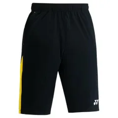 【新品・5営業日で発送】YONEX ヨネックス ユニトレーニングトップハーフパンツ (FW6007) 色 : ブラック サイズ : S 