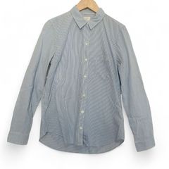ギャップ　Sサイズ　ワイシャツ　ブルー　ストライプ