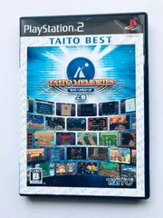 タイトーメモリーズ　上巻　PS2　TAITO　BEST　Taito Memories Volume 1