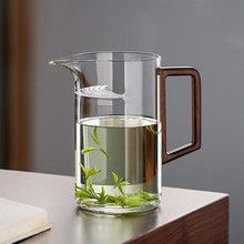 【耐熱ガラス製】ティーポット 高ホウ素シリコンガラス製急須 茶こし付き 紅茶・花茶・麦茶対応 おしゃれなガラス茶器 茶ポット 400ml