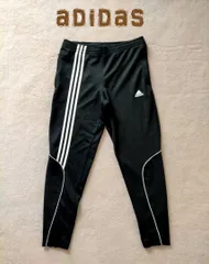 adidas アディダス ジップテーパードトラックパンツ※