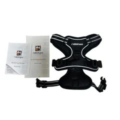 MY1 犬用ハーネス Rabbitgoo No Pull Dog Harness with 2 Leash Clips
