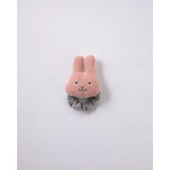 ☆ スマイリーラビット/ピンク ☆ スマイリーアニマル ベビーリストガラガラ ラトル 赤ちゃん りんりん ガラガラ 日本製 リストガラガラ 手首 おもちゃ ファーストトイ ココウォーク cocowalk 女の子 男の子 綿 コットン 出産祝い ギフト 贈り物