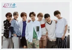 【中古】生写真(男性) 超特急/集合(7人)/横型・膝上・衣装白・肩組・真ん中タクヤ/Bullet Train 5th Anniversary Tour 2017「Trans NIPPON Express」生写真 第28弾