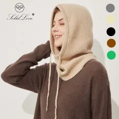 フード付きネックウォーマー フードウォーマー バラクラバ フード 付き ネックウォーマー フェイスガード スヌード マフラー ニットキャップ ボンネット