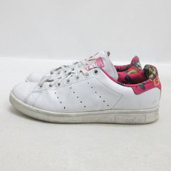 G■【24cm】アディダス/adidas スタンスミス/フラワー柄  S75564■白ピンク/LADIES/29【中古】■