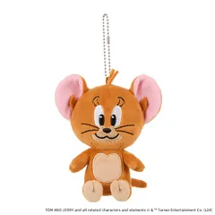 【新品・送料無料】トムとジェリー ぬいぐるみ ジェリー マスコットキーチェーン