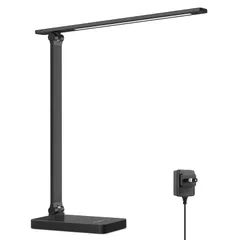 【迅速発送】Lepro デスクライト led 目に優しい 電気スタンド ACアダプター付き 750lm超高輝度 卓上ライト おしゃれ テーブルライト【5段階色温度・明るさ/調光調色/タッチセンサー操作/明るい/多角度調整/コンセント付き】 人気 省エネ 学習机