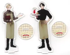 【中古】アクリルスタンド・アクリルパネル 久慈明仁＆高槻冴 アクリルスタンドセット(2点セット) 「パーフェクトアディクション×emo cafe パフェディクカフェ」