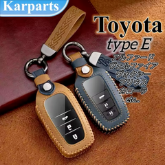 キーケース メンズ レディース 車 スマートキーケース トヨタ タイプE アルファード ヴェルファイア RAV4 アクア SAI ヴォクシー カローラ クラウン グランエース シエンタ ノア ハイラックス プリウス ランドクルーザー スポーツ ツーリング