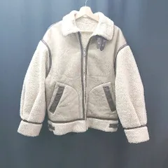 贈り物 美品 SLYスライ M マルチ スタンドウールボアブルゾン