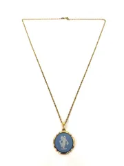 WEDGWOOD ウェッジウッド ジャスパー フローラルガール ネックレス