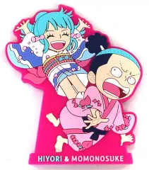 【中古】雑貨 日和＆モモの助 ラバースタンドコレクション 「一番くじ ワンピース エモーショナルストーリーズ2」 I賞