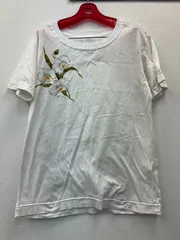 E9550◾️クリスチャンディオール花刺繍スタッズTシャツ