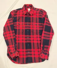 GAP ネルシャツ　赤×黒　チェック　レッド×ブラック ※メルカリ便（匿名）発送