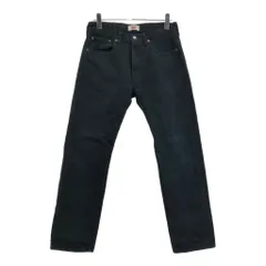 Levi's リーバイス 501 デニムパンツ 後染め ブラック(メンズ W32 L30)中古 古着 v2761