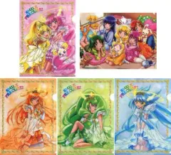 【中古】クリアファイル 全5枚セット A4クリアファイル 「スマイルプリキュア!」 アニメージュ2013年2月号付録