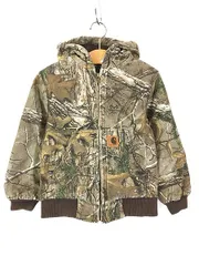 WALLS ダック地 アクティブパーカー ダックパーカー リアルツリーカモ XL 右『XL位』Carhartt カーハート リアルツリーカモ ダック