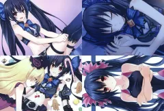 【中古】ポストカード [単品] ノワール ポストカード4種セット 「Switchソフト 超女神信仰 ノワール 激神ブラックハート WonderGOOノワール再臨セット」 同梱特典