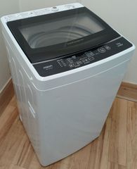 AQUAアクア 全自動洗濯機 容量5kg 2021年製 AQW-G50JJ 中古美品　一人暮らしの方におすすめ！　概要欄をご一読ください