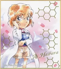 【中古】食玩 雑貨 【レア】14.灰原哀(箔押し) 「名探偵コナン 色紙ART4」