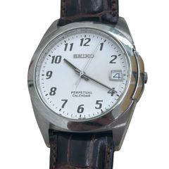 不動品 SEIKO セイコー 8F32-0140 パーペチュアル カレンダー 紳士 メンズ 腕時計 QZ ♯1073012231