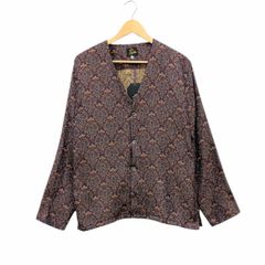 needles charcoal別注 シアー ペイズリー柄 カーディガン XL - メルカリ