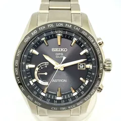 セイコー SEIKO アストロン  SBXB085/8X22-0AG0-2 美品 Seiko Astron SBXB085/8X22-0AG0-2 Titanium Solar Radio 45 mm
