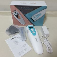 W597　美品　Piroir　家庭用　冷感　脱毛器　IPL　ブルー
