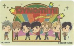 [중고] 씰·스티커 [단품] [레어]BTS/방탄소년단·집합(2)/Dynamite(박 눌러) 컬렉션 씰 [캐릭터 포켓 TinyTAN]