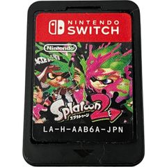 Nintendo switch LA-H-AAB6A-JPN スイッチ ゲームソフト Splatoon2 スプラトゥーン2 中古 H10079655