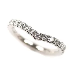 最終！トレセンテTRECENTI プラチナリング 16.5号