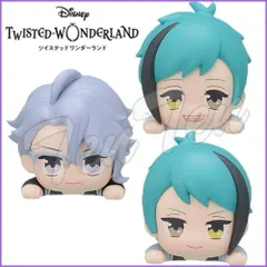 ツイステッドワンダーランド ちょこのせ モアプラス ミニ フィギュア オクタヴィネル寮 全3種セット【新品】 ツイステ オクタ アズール フロイド ジェイド ディズニー オクタヴィネル