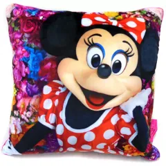 【中古】クッション・抱き枕・本体 ミニーマウス クッション 「Imagining the Magic 蜷川実花×ディズニー」 東京ディズニーリゾート限定