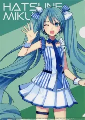【中古】クリアファイル 初音ミク オリジナルA4クリアファイル 「プロジェクトセカイ カラフルステージ! feat.初音ミク×ローソン キャンペーン」 対象お菓子購入特典