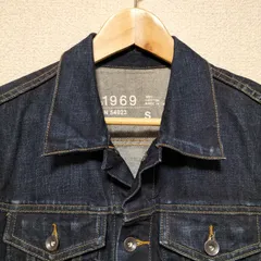 ★OLD GAP Gジャン デニムジャケット 濃紺 無地 メンズ サイズS 長袖 ギャップ オールド ビンテージテイスト レトロ USブランド古着 USED