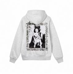 新品 未使用 STUSSY HOW WE'RE LIVIN' PIGMENT パーカーユニセックス グレー 男女兼用