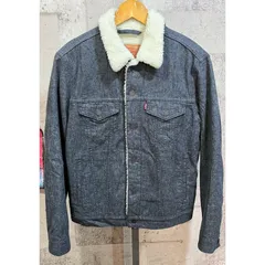 美品 グレー リーバイス TYPE3 シェルパ トラッカー ジャケット S ボア ジージャン Levi’ｓ