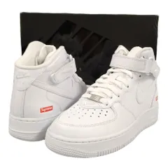 SUPREME シュプリーム × NIKE 品番 FZ8784-100 AIR FORCE 1 MID SP エアフォース ミッド シューズ スニーカー 24.5cm 正規品 / 50097
