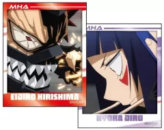 【中古】シール・ステッカー 切島鋭児郎+耳郎響香 「僕のヒーローアカデミア フォト風メタルステッカーコレクション」