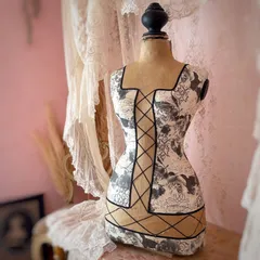 ♡ レア　フランスアンティーク　コルセットボックス　ヴィクトリアン　トルソー ♡ レア フランスアンティーク コルセットボックス ヴィクトリアン