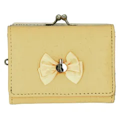 ☆ うさぎYE ☆ ちいかわ ミニ口金財布 財布 ちいかわ 口金財布 ミニ口金財布 三つ折り財布 サテンリボン付き がま口財布 さいふ サイフ コンパクト 小さめ 小さい 可愛い かわいい おしゃれ ちいかわグッズ 女子 女性 折りたたみ財布 ウォレット