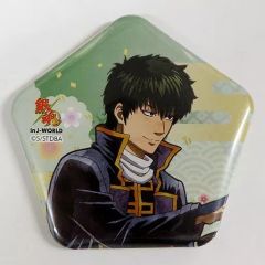 銀魂 J-WORLD 近藤勲 五角形 缶バッジ - メルカリ